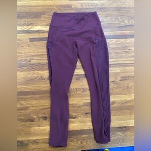 Fabletics Purple/Maroon Women’s Leggings - S